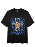 Custom Pet Tee -Graffiti Graphic