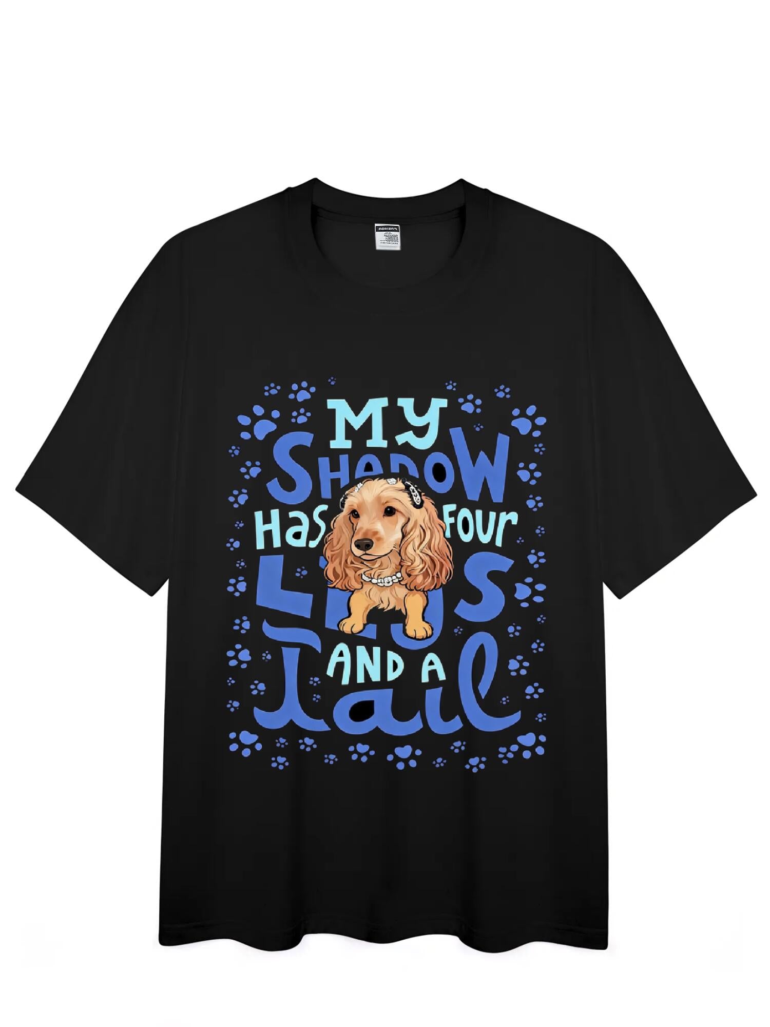 Custom Pet Tee - Playful Typography Graphic