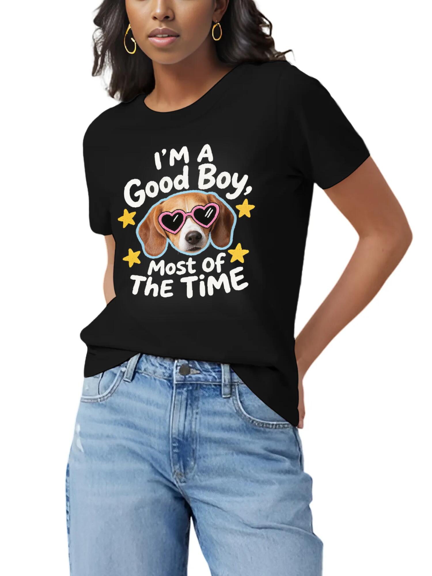 Custom Pet Tee - Cartoon Graphic